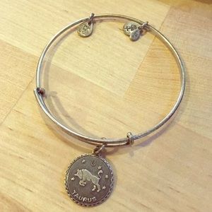 Alex and Ani Silver Taurus Bracelet